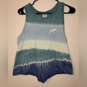- Pink - XS - Tie dye sleeveless shirt